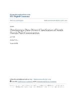 [2010-04] Developing a Data-Driven Classification of South Florida Plant Communities